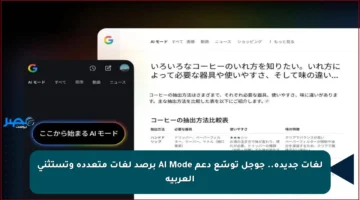 لغات جديدة.. جوجل توسّع دعم AI Mode برصد لغات متعددة وتستثني العربية